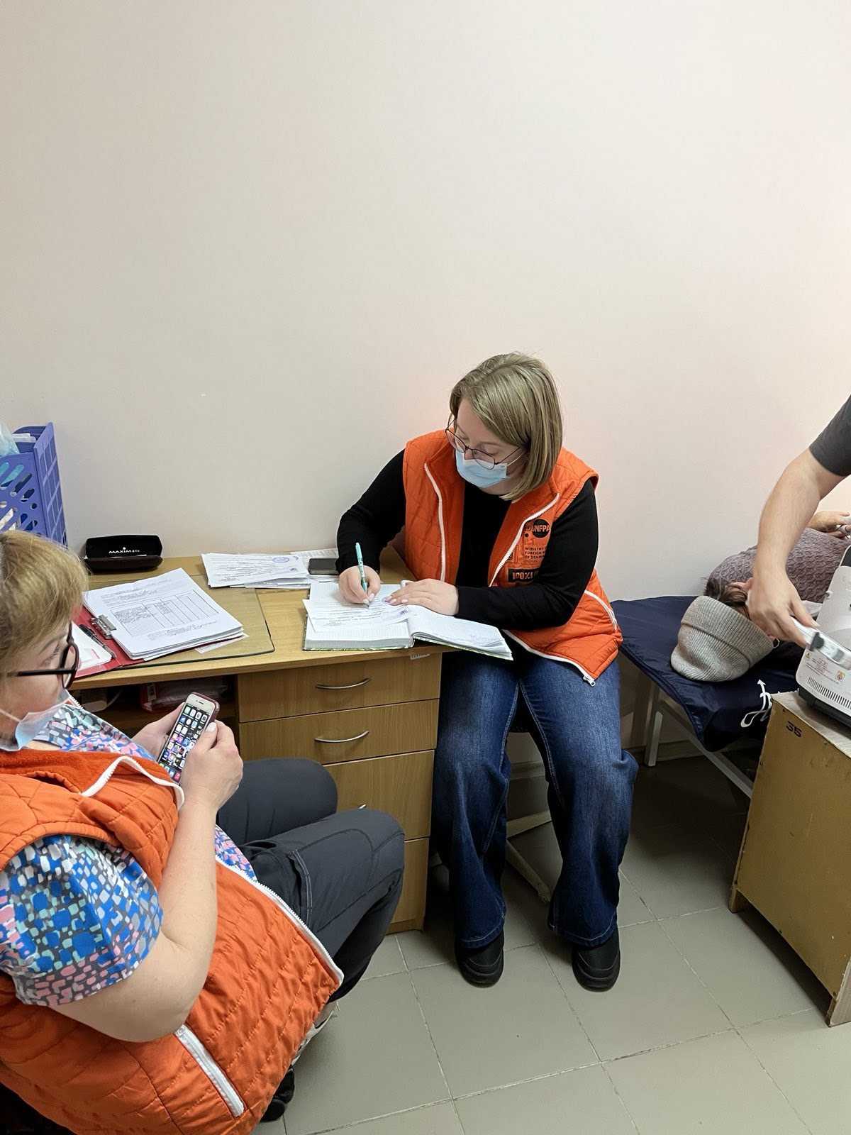 21.02.2025 року в приміщені амбулаторії селища Чорноморське був проведений огляд лікарем - гінекологом Обласної клінічної лікарні