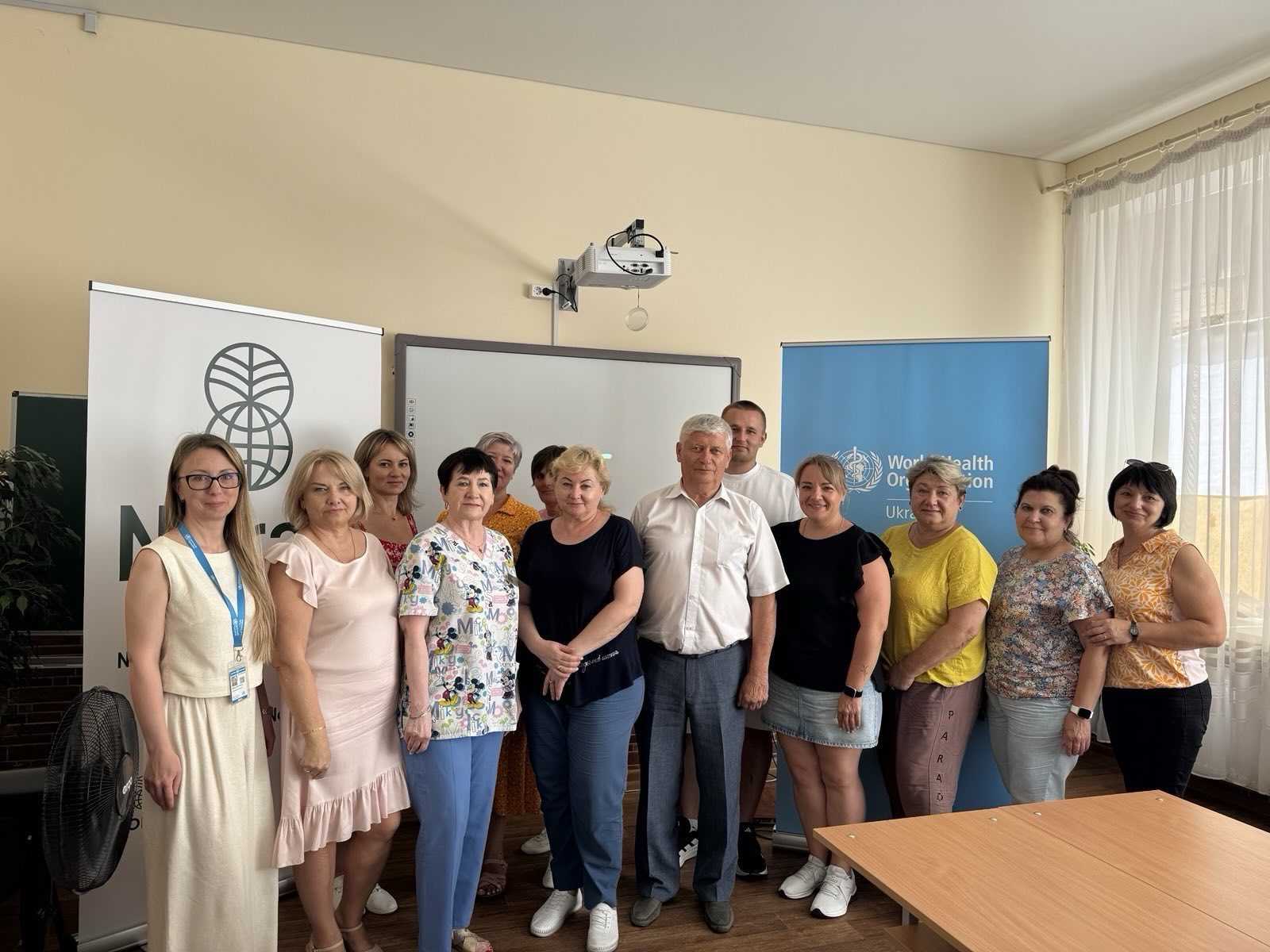 Тренінг організований World Health Organization «Лабораторні послуги на первинному рівні медичної допомоги»